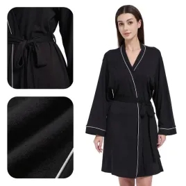 szlafrok-damski-czarny-z-biala-biza-elan-bawelniany-wiazany-podomka-l-xl