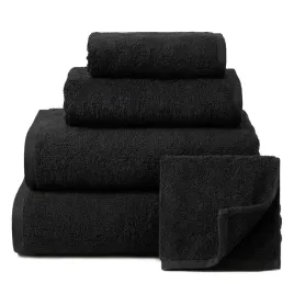 czarny-recznik-hotelowy-kapielowy-do-spa-rak-gruby-bawelna-frotte-50x100