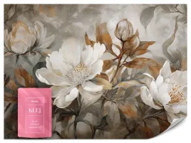 fototapeta-do-salonu-kwiaty-styl-boho-vintage-rosliny-natura-loft-500x350