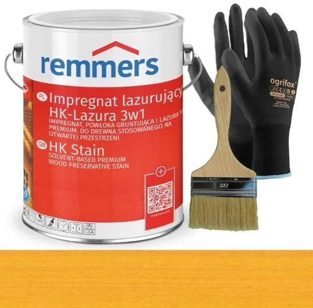 Remmers HK-LASUR 3w1 Impregnat lazura do drewna SOSNA 2,5L
