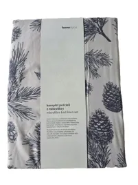 posciel-homeandyou-z-mikrofibry-z-motywem-swiatecznym-szyszki-160x220