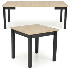 stol-kwadratowy-rozkladany-do-salonu-kuchni-80-200-dab-artisan-czarny-qubik
