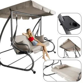 hustawka-ogrodowa-metalowa-wolnostojaca-rozkladana-bokato-z-daszkiem-bezowa