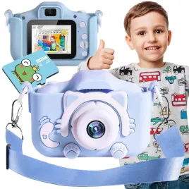 aparat-cyfrowy-dla-dzieci-fotograficzny-karta-4gb-niebieski-kotek-dziecka