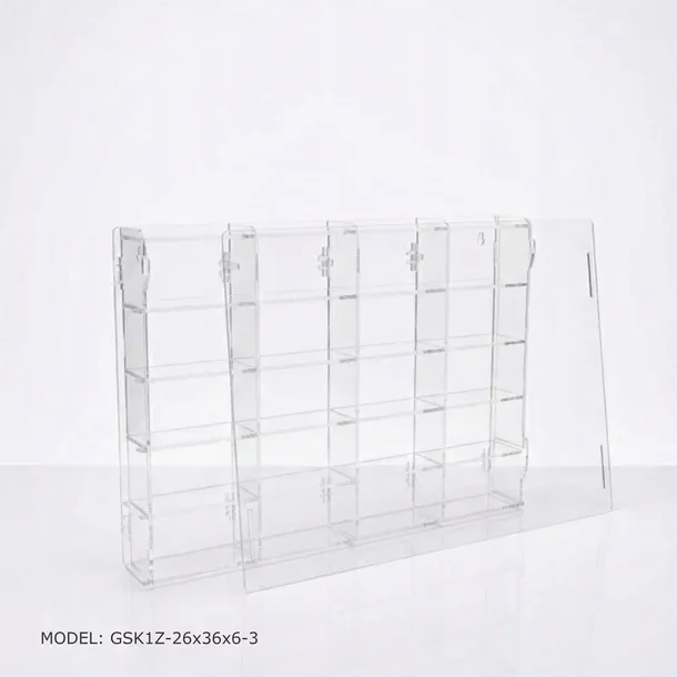 Gablotka składana na kolekcje 20 miejsc na samochodziki modele z plexi 3mm
