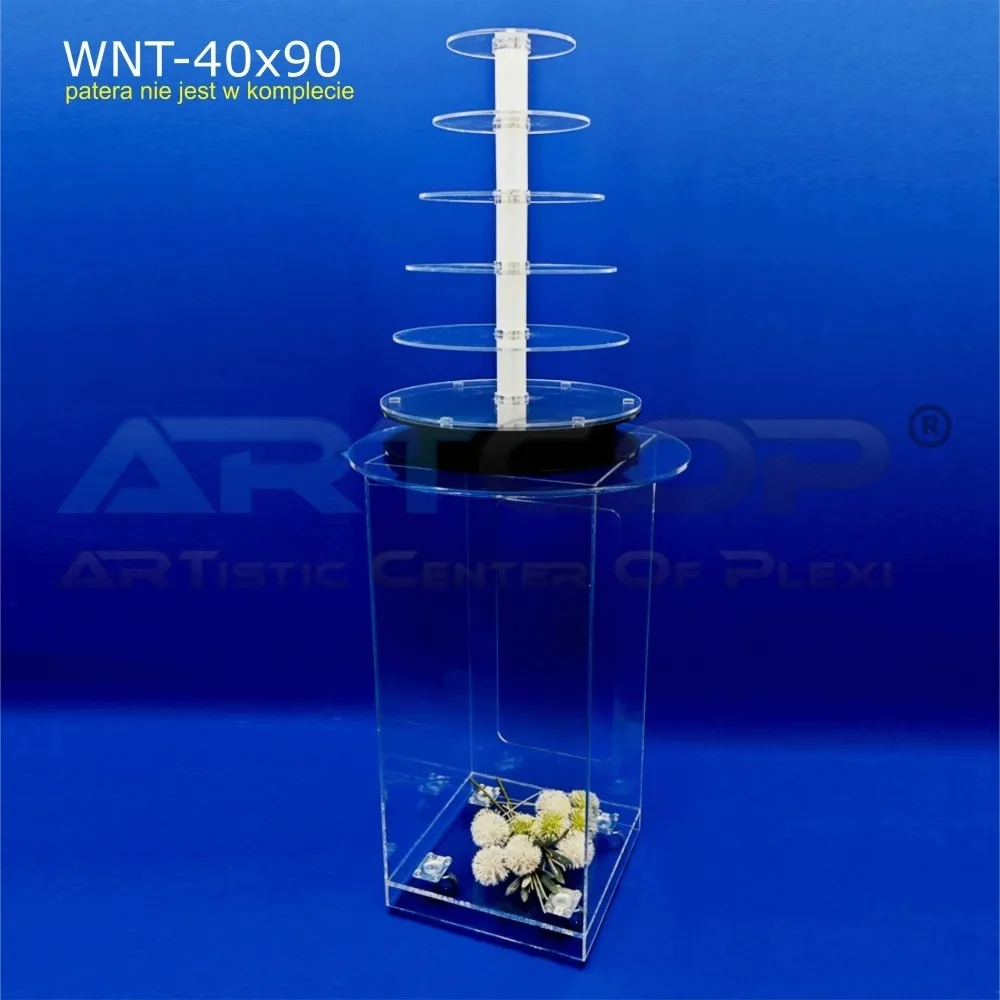 podest-jezdny-na-tort-weselny-pod-patere-pietrowa-z-plexi-pof-stolik-wozek-stan-nowy