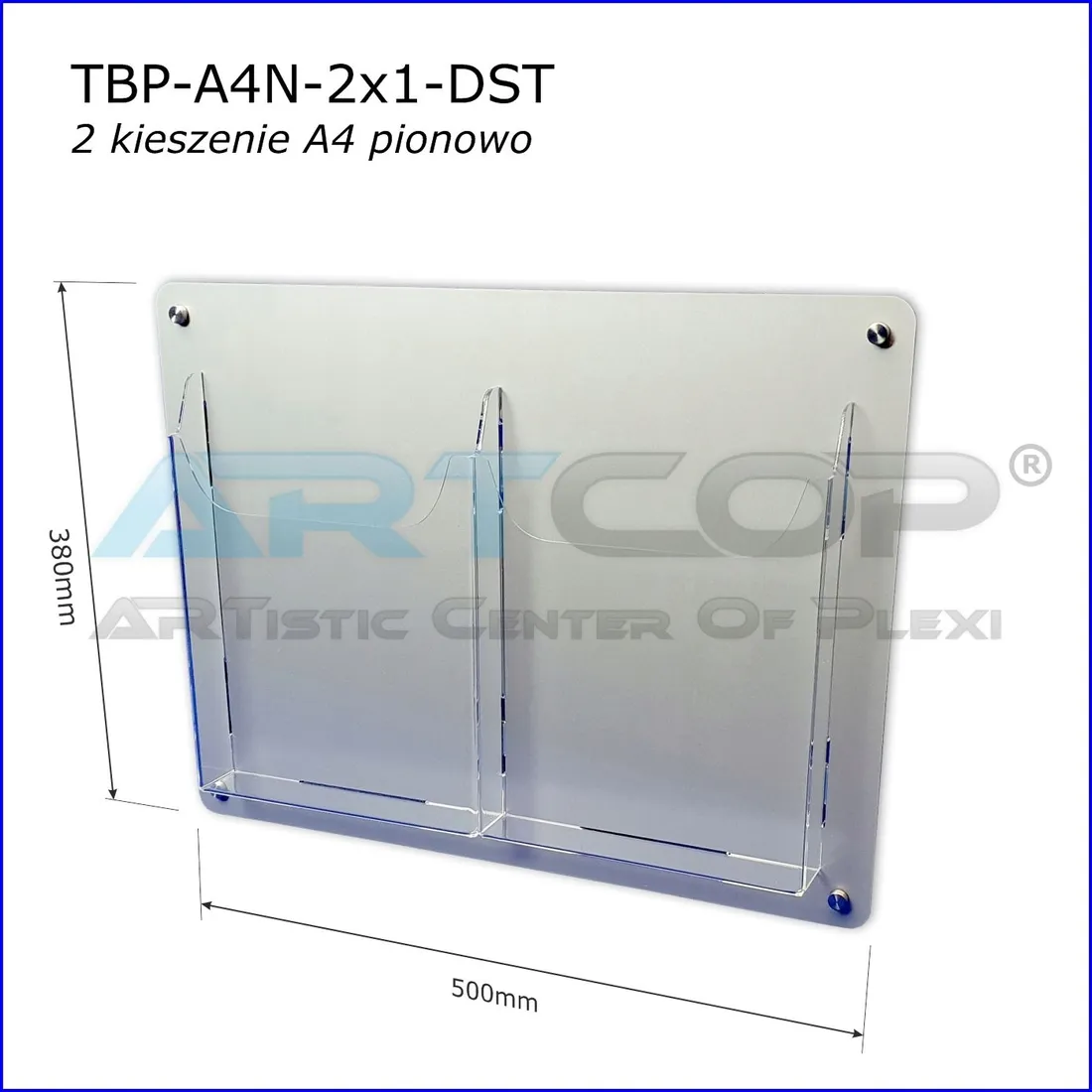 tablica-z-kieszeniami-a4-x2-organizer-plexi-stan-nowy