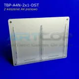 tablica-z-kieszeniami-a4-x2-organizer-plexi-stan-nowy-kod-producenta-tbp-a4n-2x1-dst