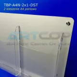 tablica-z-kieszeniami-a4-x2-organizer-plexi-stan-nowy-rodzaj-organizer
