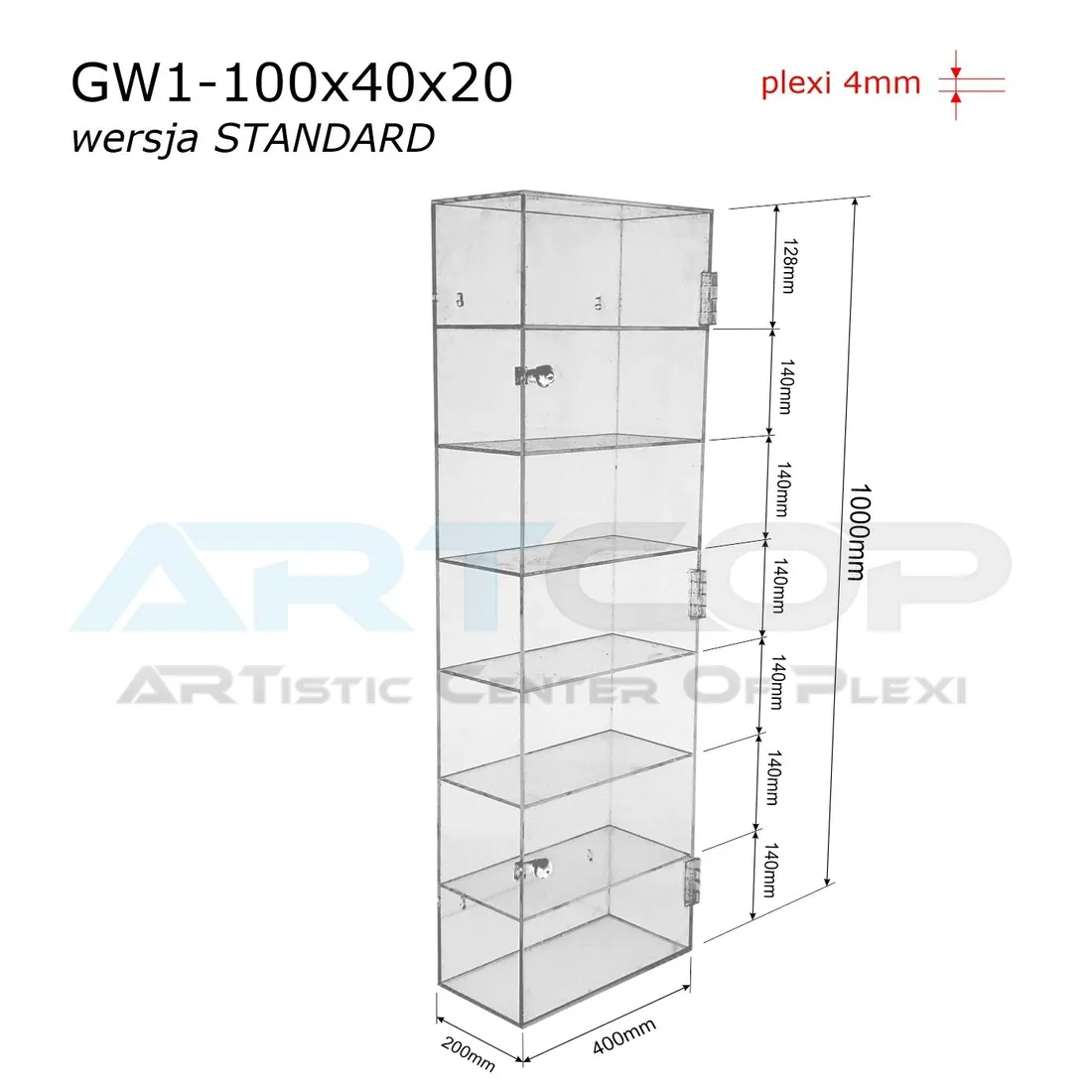 szafka-z-plexi-na-telefony-regal-gablota-100x40x20-wytrzymala-do-apteki-stan-nowy