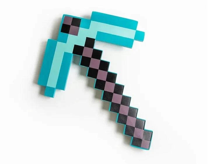 Minecraft kilof diamentowy MINECRAFT KILOF DUŻY 45cm