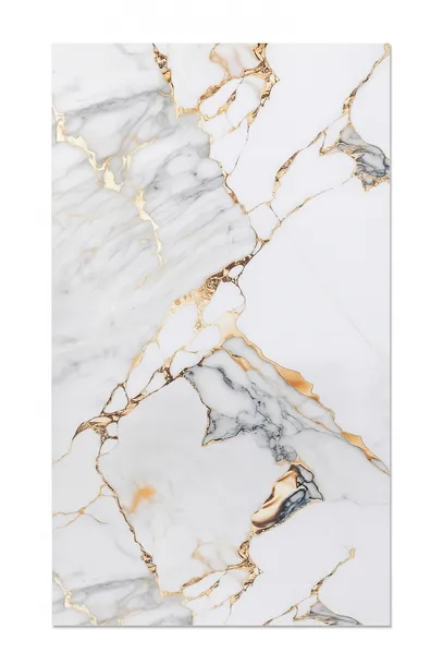 Płyta ścienna PCV PVC WPC panel ścienny 280x122 cm Biało złoty marmur