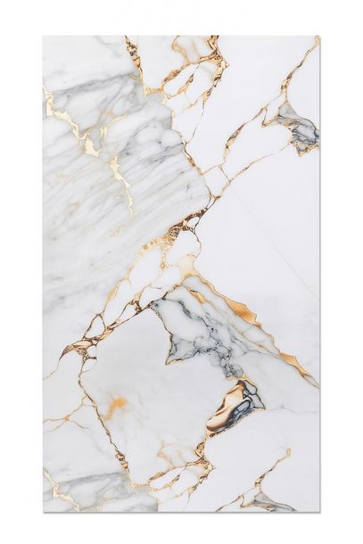 Płyta ścienna węglowa PCV WPC panel ścienny 280x122 cm Biało złoty marmur