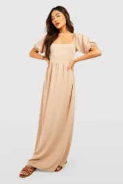 ec35201-boohoo-sukienka-maxi-bezowa-gladka-bufiaste-rekawy-11-xl