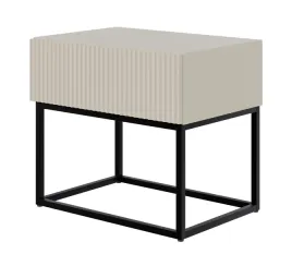 szafka-nocna-veldio-50-cm-szary-bez-z-czarnymi-nogami-selsey-design