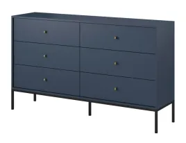 komoda-monne-154-cm-z-szescioma-szufladami-granatowa-vintage