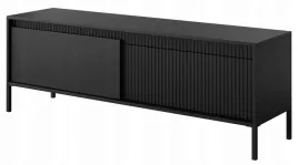 szafka-rtv-falsetto-dwudrzwiowa-z-ryflowanym-frontem-154-cm-czarna