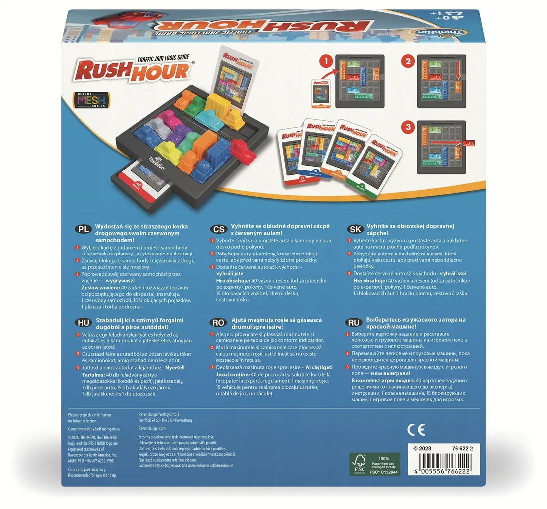 gra-logiczna-thiknfun-rush-hour-ravensburger-stan-nowy