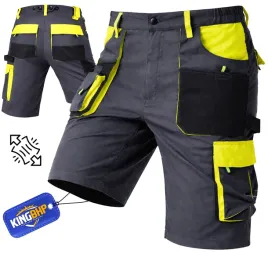 elastyczne-krotkie-spodenki-robocze-ochronne-szorty-spandex-stretch-bhp