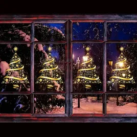 swiateczne-naklejki-na-okno-duze-zlote-choinki-40x58-cm-4-sztuki