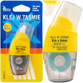 klej-w-tasmie-permanentny-natychmiastowy-tetis-8m-x-6mm-ekspresowy-tetis
