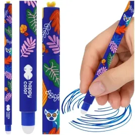 dlugopis-zmazywalny-wymazywalny-happy-color-jungle-rosliny-liscie-niebieski