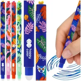 dlugopis-zmazywalny-wymazywalny-happy-color-jungle-rosliny-niebieski-4szt