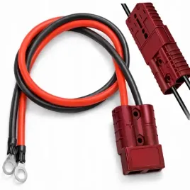 zlacze-kabel-do-akumulatora-wtyczka-anderson-z-oczkiem-50a-12awg-50cm