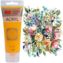 farba-akrylowa-happy-color-tubka-75-ml-ciemnozolty-nr-16