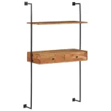 biurko-scienne-akacja-90x40x170-cm-stan-nowy-glebokosc-mebla-40-cm