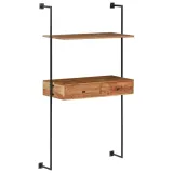 biurko-scienne-akacja-90x40x170-cm-stan-nowy-wysokosc-mebla-17-cm