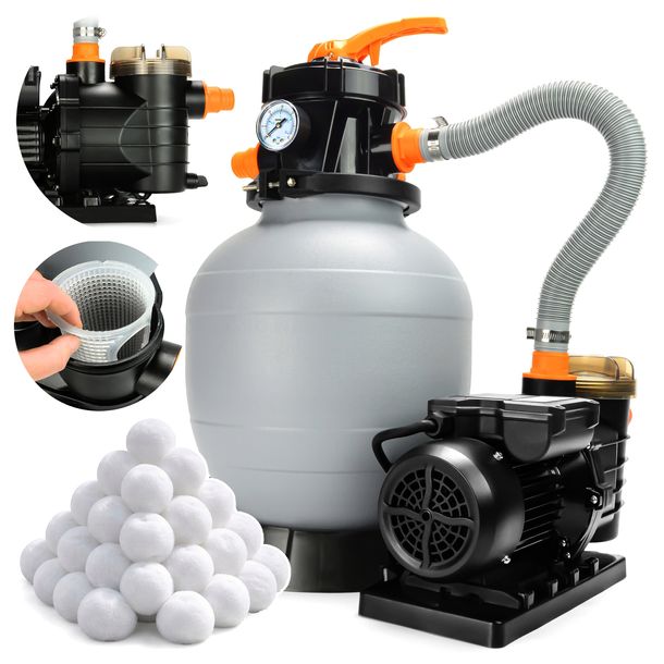 POMPA piaskowa filtrująca do basenu basenów basenowa 10000 l/h FILTR 400W