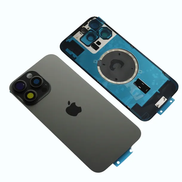 Klapka baterii z magnesami MagSafe do iPhone 16 Pro Max, Black Titanium