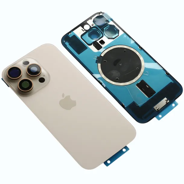 Klapka baterii z magnesami MagSafe do iPhone 16 Pro, Desert Titanium