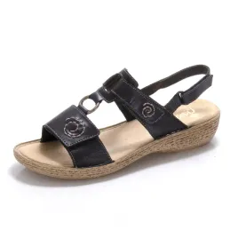 rieker-65863-czarne-sandaly-damskie-skorzane