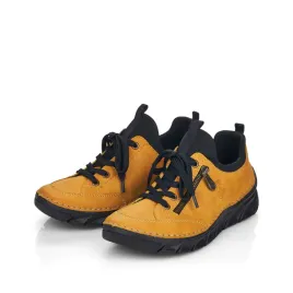 rieker-sneakersy-buty-polbuty-zolte-55073