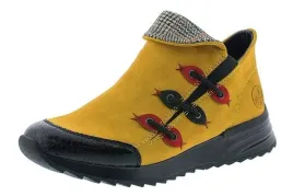 rieker-sneakersy-buty-botki-zolte-x8082