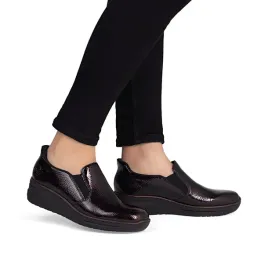 rieker-buty-polbuty-mokasyny-damskie-bordowe-lakierowane-48761