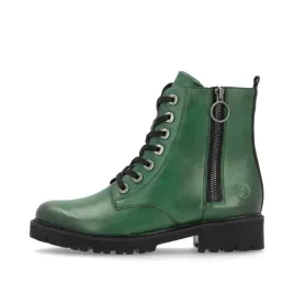 rieker-remonte-damskie-buty-botki-zielone-d8671