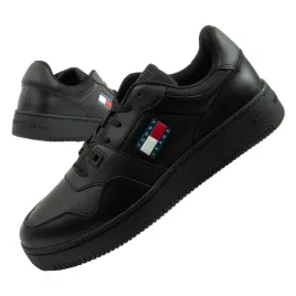 tommy-hilfiger-buty-meskie-sportowe-tjm-retro-neakersy-modne-czarne-45