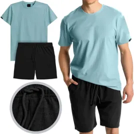 atlantic-pizama-meska-homewear-krotka-spodenki-wiazanie-kieszenie-nieb-xxl