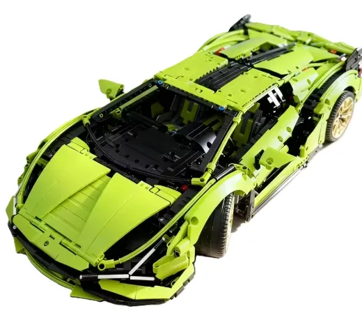 KLOCKI AUTO SPORTOWE LAMBORGHINI 3696EL OGROMNY MODEL PREZENT