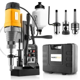 Zdjęcie produktu WIERTARKA MAGNETYCZNA 2080W MAGNESOWA 18kg MAGNESÓWKA FULL ZESTAW FI60 MK3