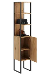 regal-lazienkowy-aura-i-loft-dab-craft-33x188-cm-metal-czarny