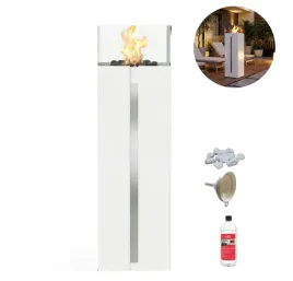 biokominek-wolnostojacy-na-taras-do-ogrodu-biopaliwo-kominek-romeo-bialy