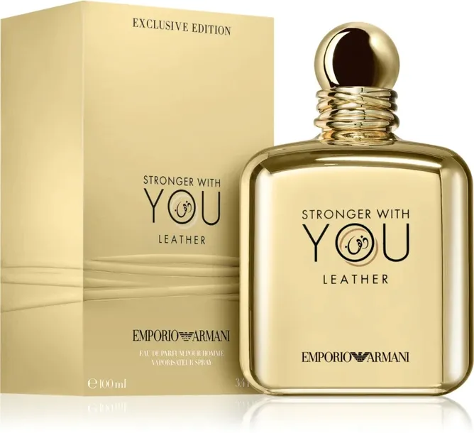 Emporio Armani Stronger With You Leather 100ml EDP