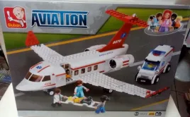 klocki-sluban-b0370-samolot-ratowniczy-ambulans-335-el