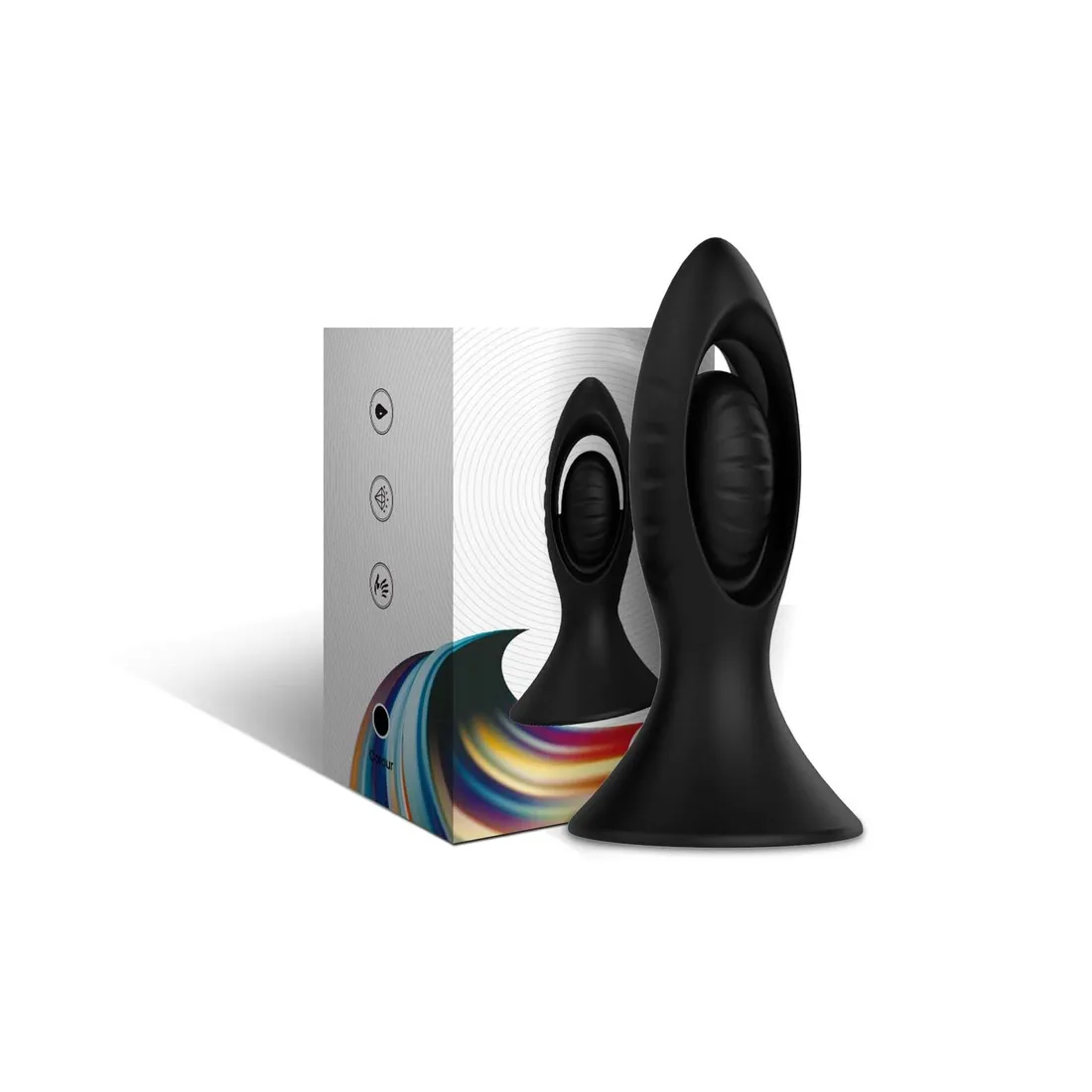 watchman-black-9-vibration-functions-remote-control-stan-nowy