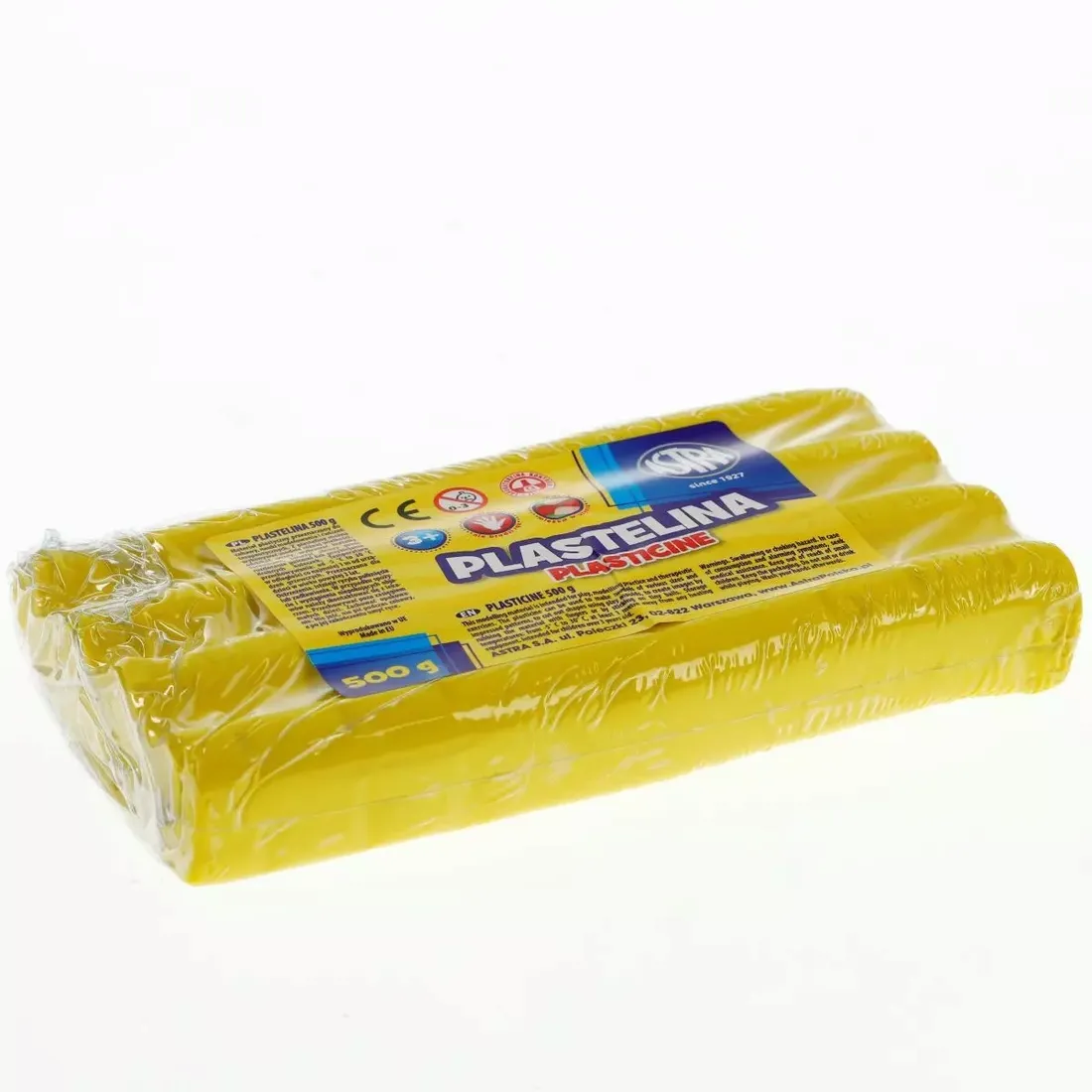 plastelina-500-g-zolta-stan-nowy