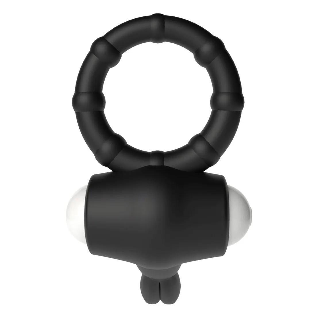 power-clit-silicone-cockring-black